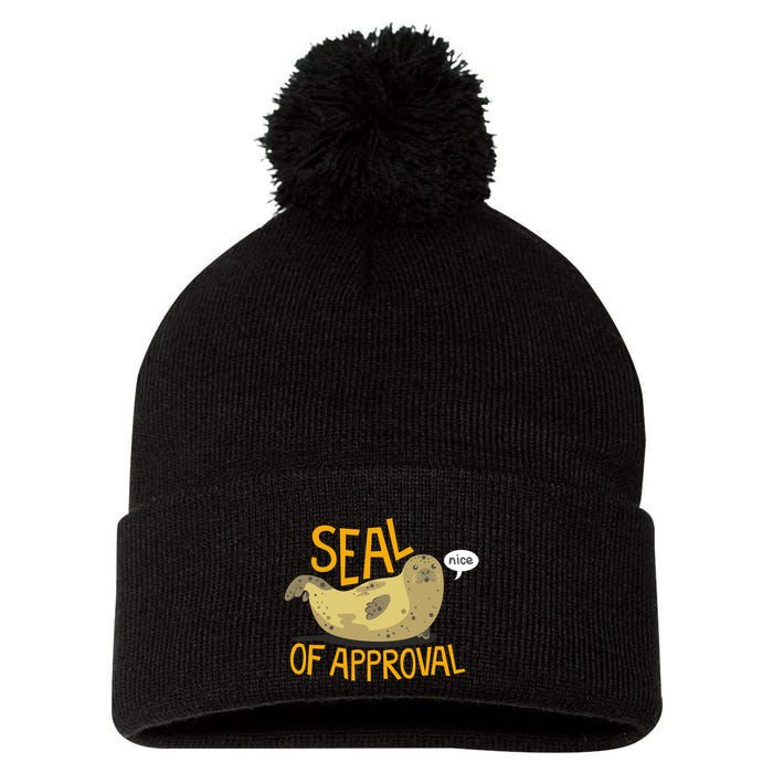 Seal Of Approval Pom Pom 12in Knit Beanie