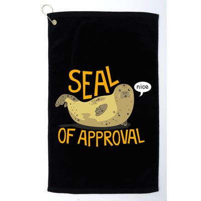 Seal Of Approval Golf Towel