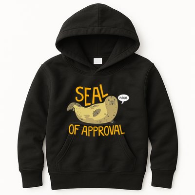 Seal Of Approval Kids Hoodie
