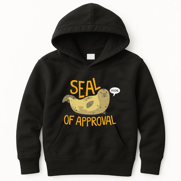 Seal Of Approval Kids Hoodie