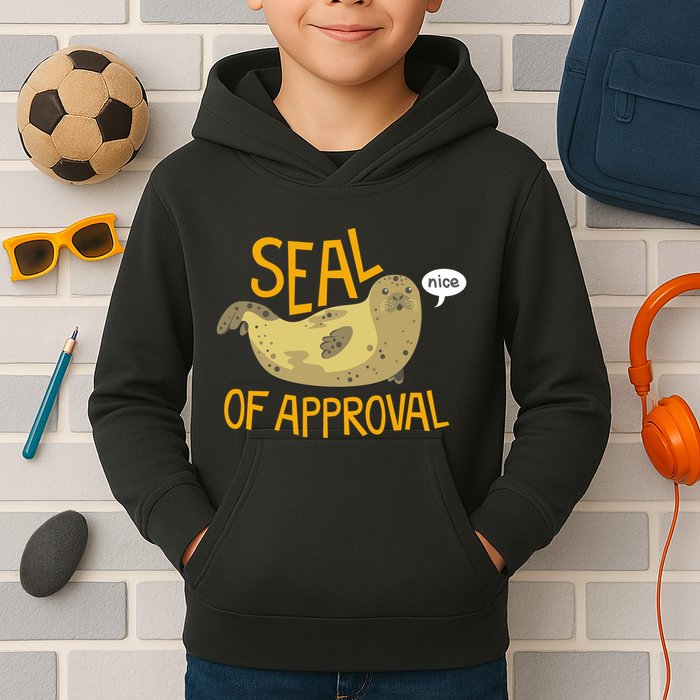 Seal Of Approval Kids Hoodie