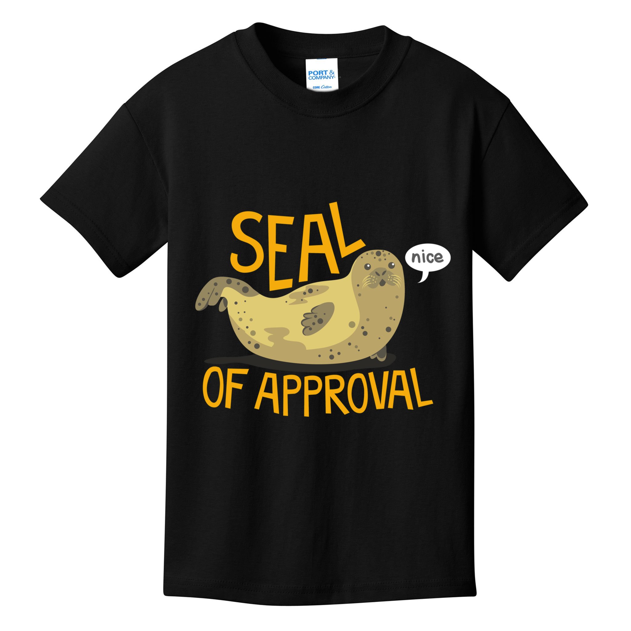 Seal Of Approval Kids T-Shirt