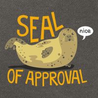 Seal Of Approval Cotton Canvas Backpack