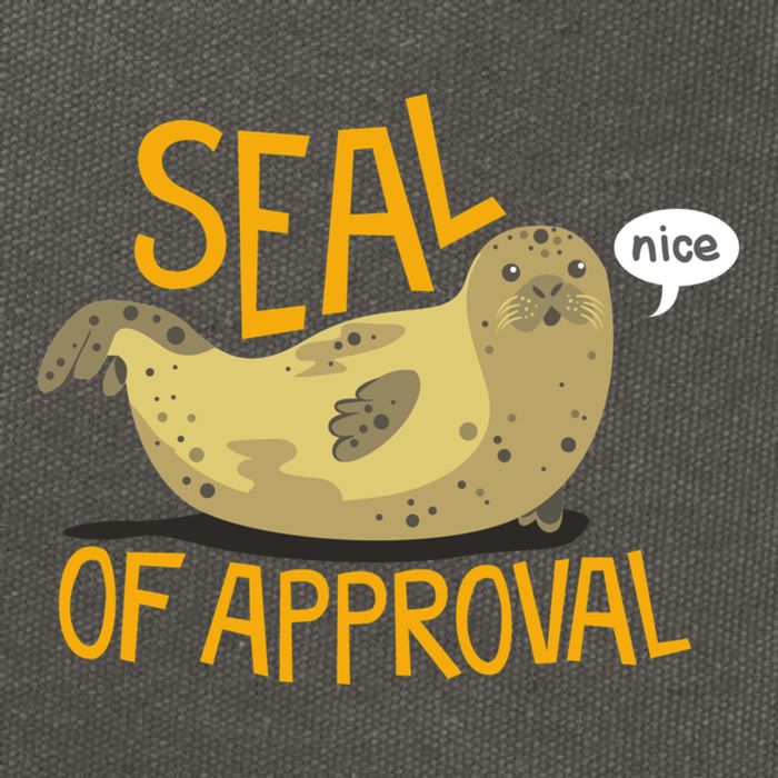 Seal Of Approval Cotton Canvas Backpack