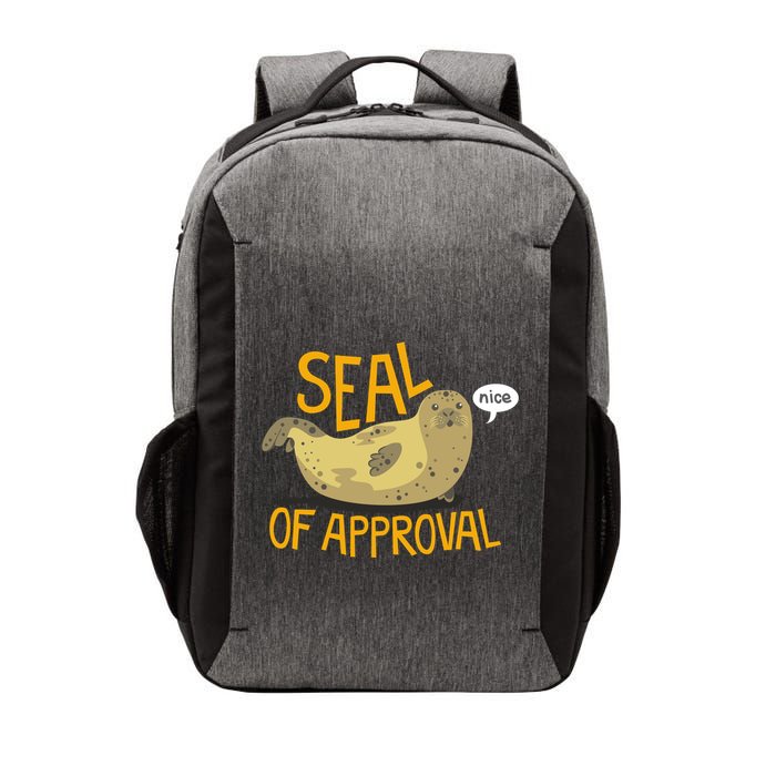 Seal Of Approval Vector Backpack