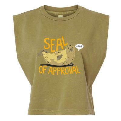 Seal Of Approval Garment-Dyed Women's Muscle Tee