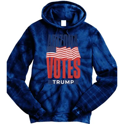 State Of Arizona Is Voting For Trump Us Election Tie Dye Hoodie