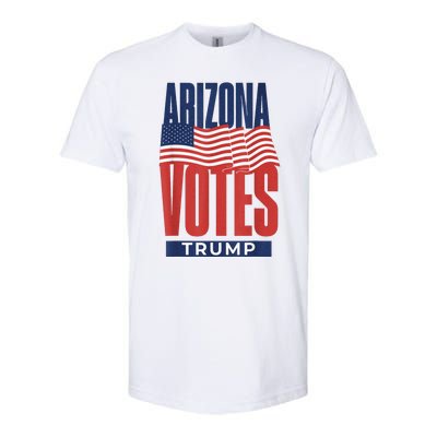 State Of Arizona Is Voting For Trump Us Election Softstyle CVC T-Shirt