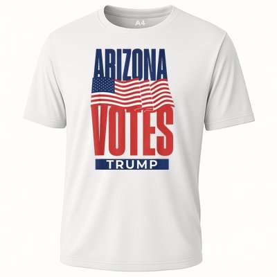 State Of Arizona Is Voting For Trump Us Election Cooling Performance Crew T-Shirt