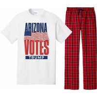 State Of Arizona Is Voting For Trump Us Election Pajama Set