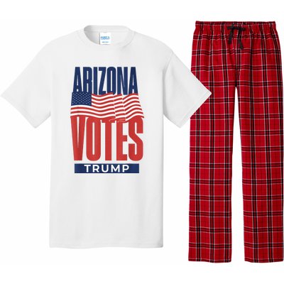 State Of Arizona Is Voting For Trump Us Election Pajama Set