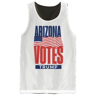 State Of Arizona Is Voting For Trump Us Election Mesh Reversible Basketball Jersey Tank