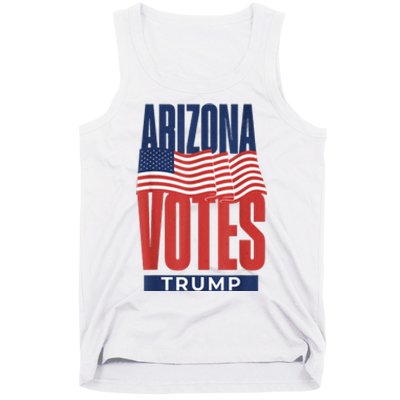 State Of Arizona Is Voting For Trump Us Election Tank Top