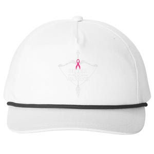 Sister Of A Warrior Breast Cancer Awareness Support Squad Snapback Five-Panel Rope Hat