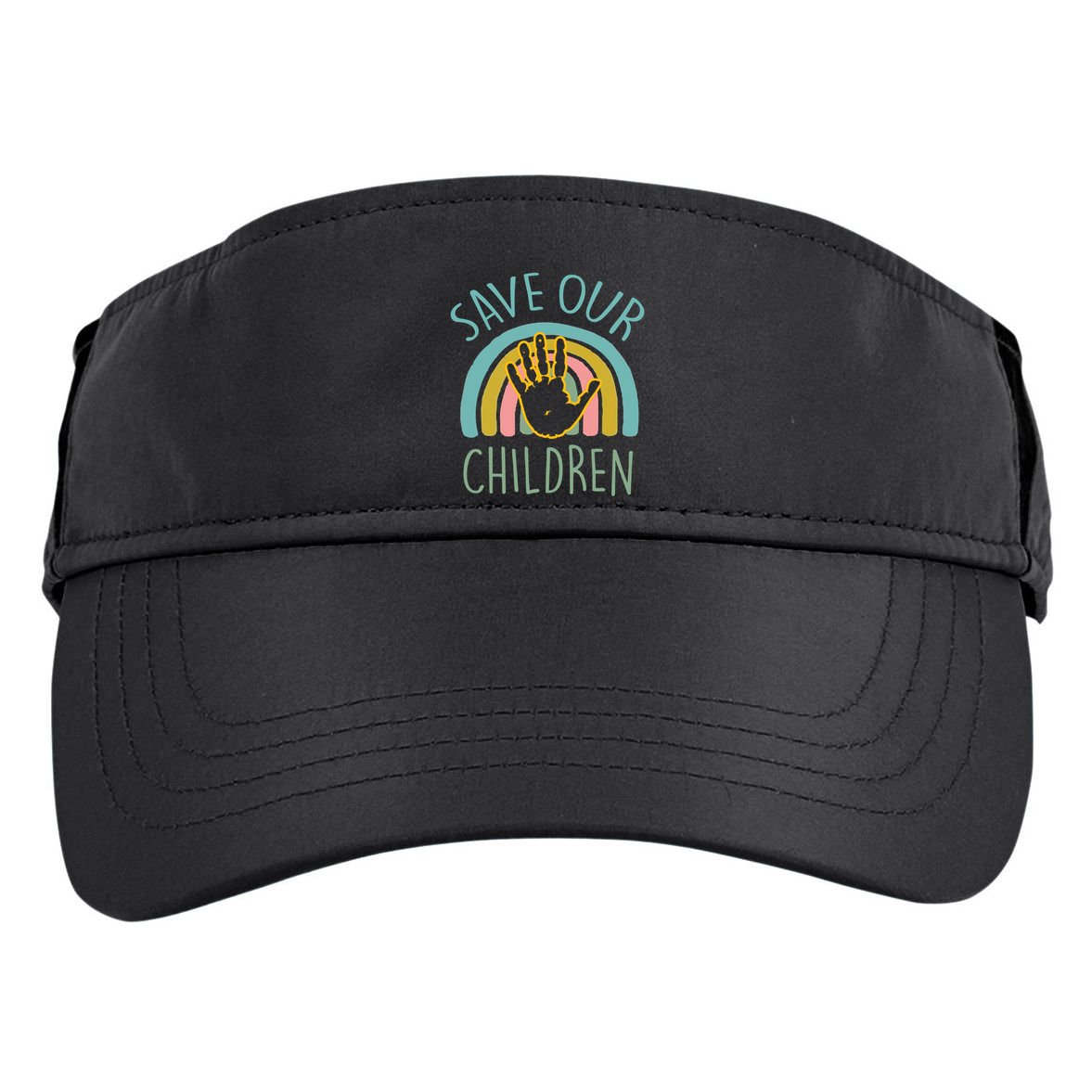 Save Our Abuse Slavery Awareness Gift Adult Drive Performance Visor