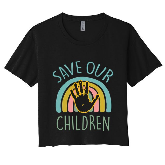 Save Our Abuse Slavery Awareness Gift Crop Top
