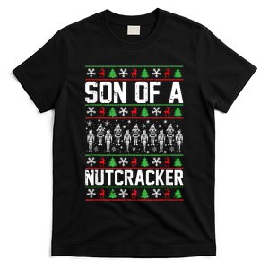 Son Of A Nutcracker Christmas Pajama Xmas Pattern Holiday T-Shirt