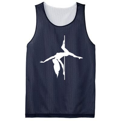 Silhouette Of A Dancer Mesh Reversible Basketball Jersey Tank