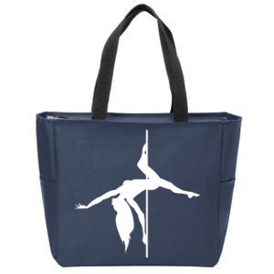 Silhouette Of A Dancer Zip Tote Bag