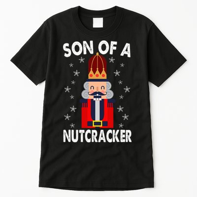Son Of A Nutcracker Funny Christmas Nutcracker Tall T-Shirt