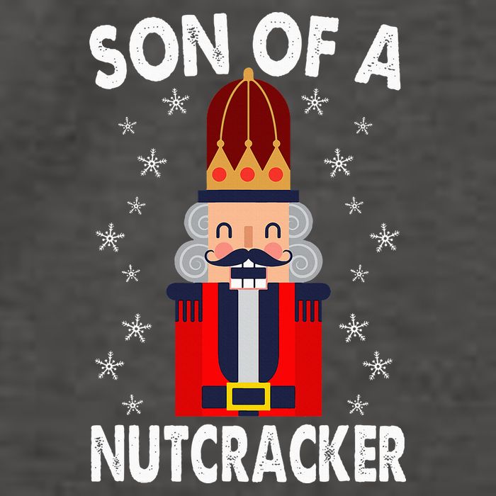 Son Of A Nutcracker Funny Christmas Nutcracker Vector Backpack