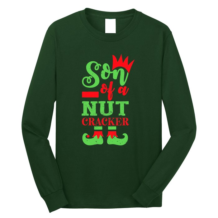 Son Of A Nutcracker Matching Family Christmas Pajamas Long Sleeve Shirt