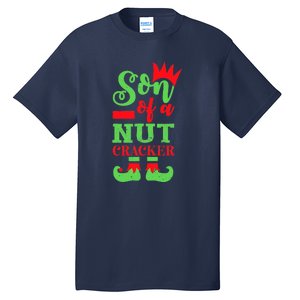 Son Of A Nutcracker Matching Family Christmas Pajamas Tall T-Shirt