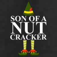 Son Of A Nut Cracker Funny Christmas 7 Panel Mesh Trucker Snapback Hat
