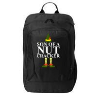 Son Of A Nut Cracker Funny Christmas City Backpack