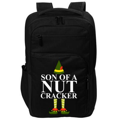 Son Of A Nut Cracker Funny Christmas Impact Tech Backpack