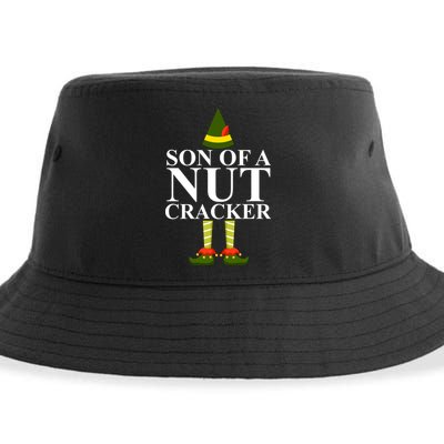 Son Of A Nut Cracker Funny Christmas Sustainable Bucket Hat