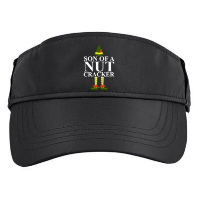 Son Of A Nut Cracker Funny Christmas Adult Drive Performance Visor