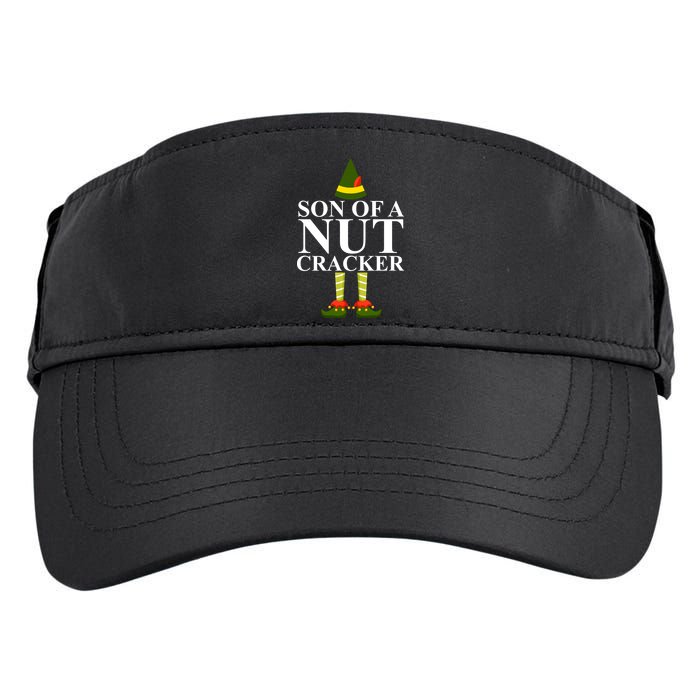 Son Of A Nut Cracker Funny Christmas Adult Drive Performance Visor