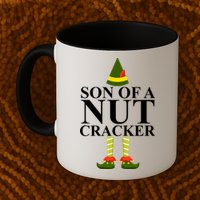Son Of A Nut Cracker Funny Christmas Mug