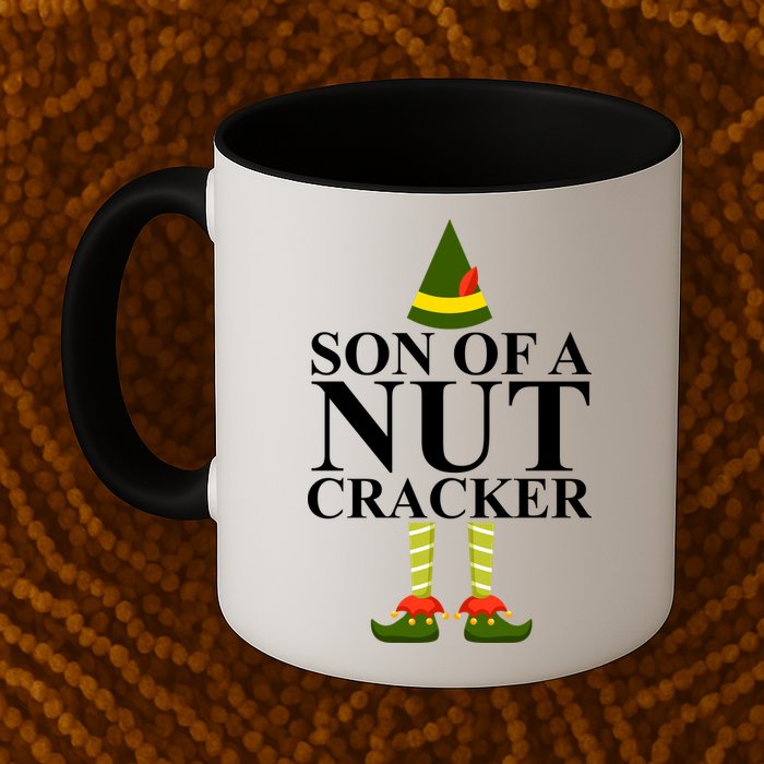 Son Of A Nut Cracker Funny Christmas Mug