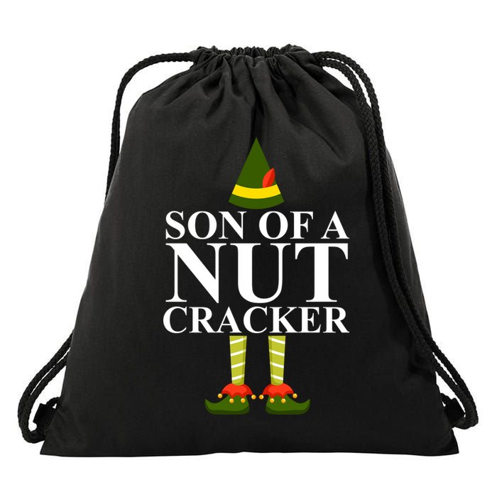Son Of A Nut Cracker Funny Christmas Drawstring Bag