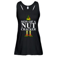 Son Of A Nut Cracker Funny Christmas Ladies Essential Flowy Tank