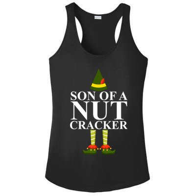 Son Of A Nut Cracker Funny Christmas Ladies PosiCharge Competitor Racerback Tank