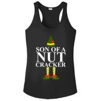 Son Of A Nut Cracker Funny Christmas Ladies PosiCharge Competitor Racerback Tank