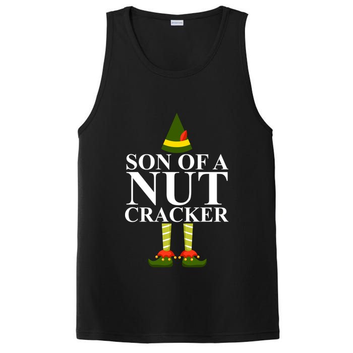 Son Of A Nut Cracker Funny Christmas PosiCharge Competitor Tank
