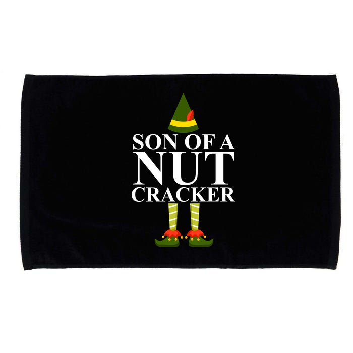 Son Of A Nut Cracker Funny Christmas Microfiber Hand Towel