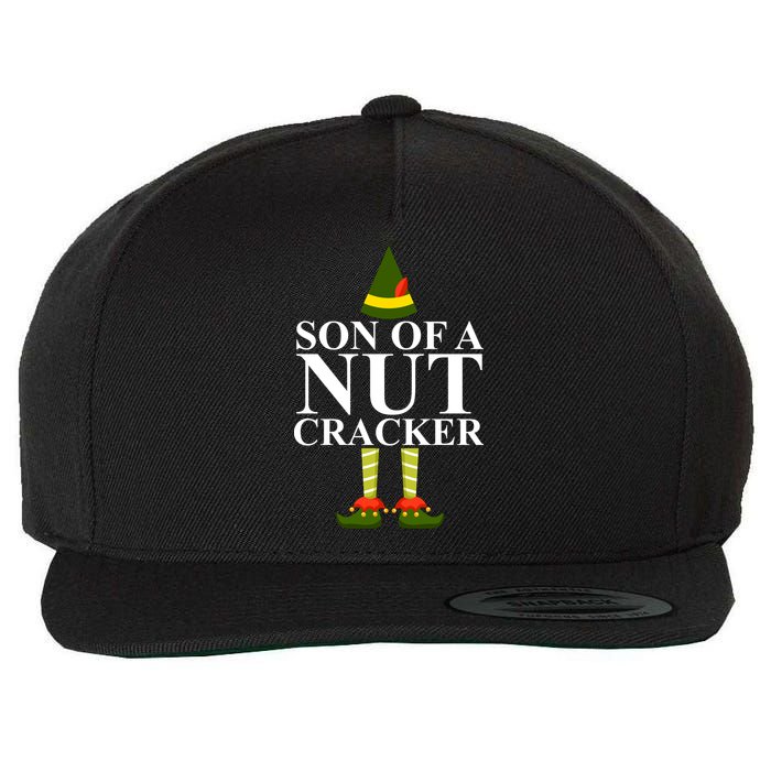 Son Of A Nut Cracker Funny Christmas Wool Snapback Cap