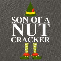 Son Of A Nut Cracker Funny Christmas Cotton Canvas Backpack