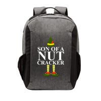 Son Of A Nut Cracker Funny Christmas Vector Backpack