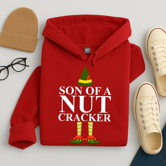 Son Of A Nut Cracker Funny Christmas Hoodie