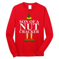 Son Of A Nut Cracker Funny Christmas Long Sleeve Shirt