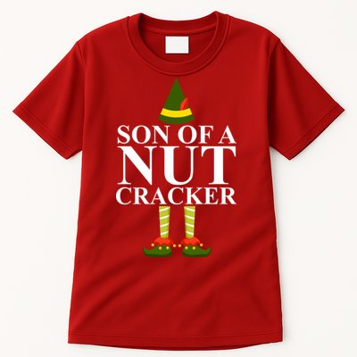Son Of A Nut Cracker Funny Christmas Tall T-Shirt