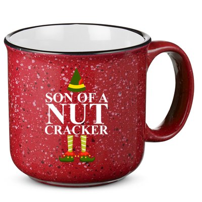 Son Of A Nut Cracker Funny Christmas 15oz Campfire Ceramic Mug