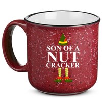 Son Of A Nut Cracker Funny Christmas 15oz Campfire Ceramic Mug