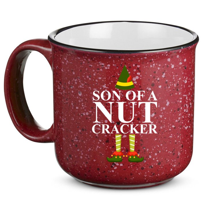 Son Of A Nut Cracker Funny Christmas 15oz Campfire Ceramic Mug